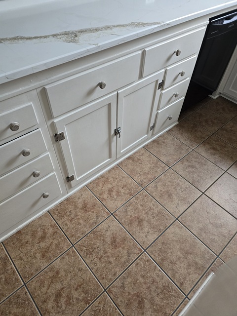 Redesigned sink area